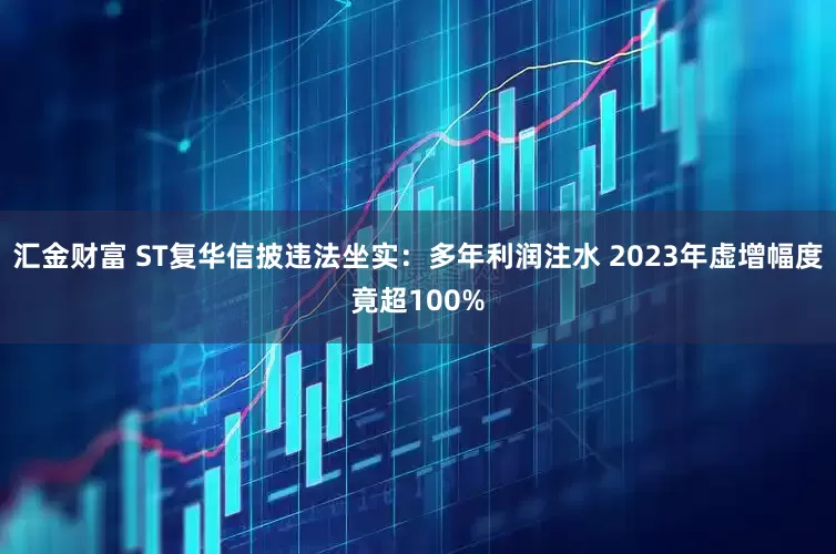 汇金财富 ST复华信披违法坐实：多年利润注水 2023年虚增幅度竟超100%